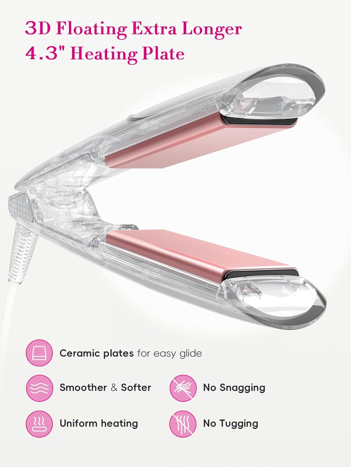 Hair Straightener and Curler 2 in 1