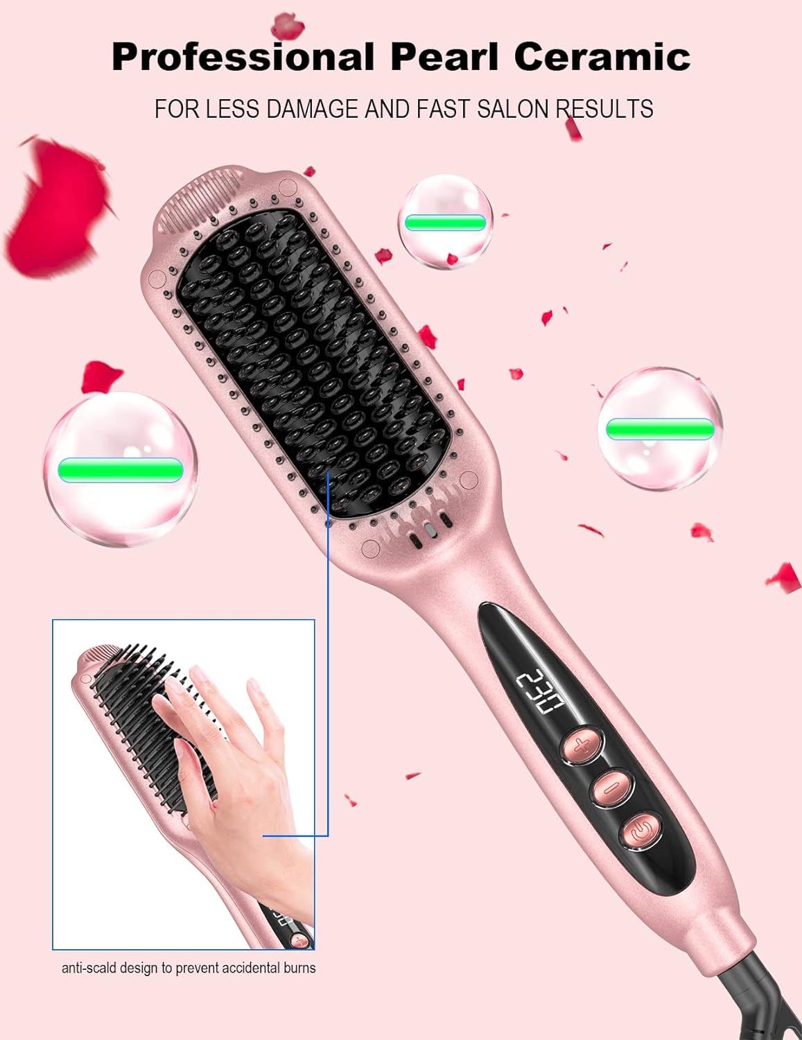 Hair Straightener Brush