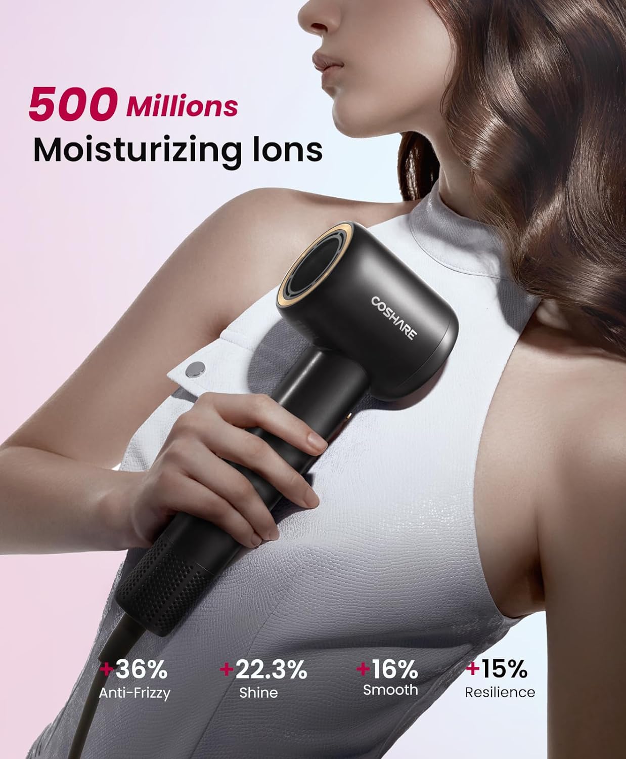 110000 RPM Ionic Hair Dryer with Essence Ring