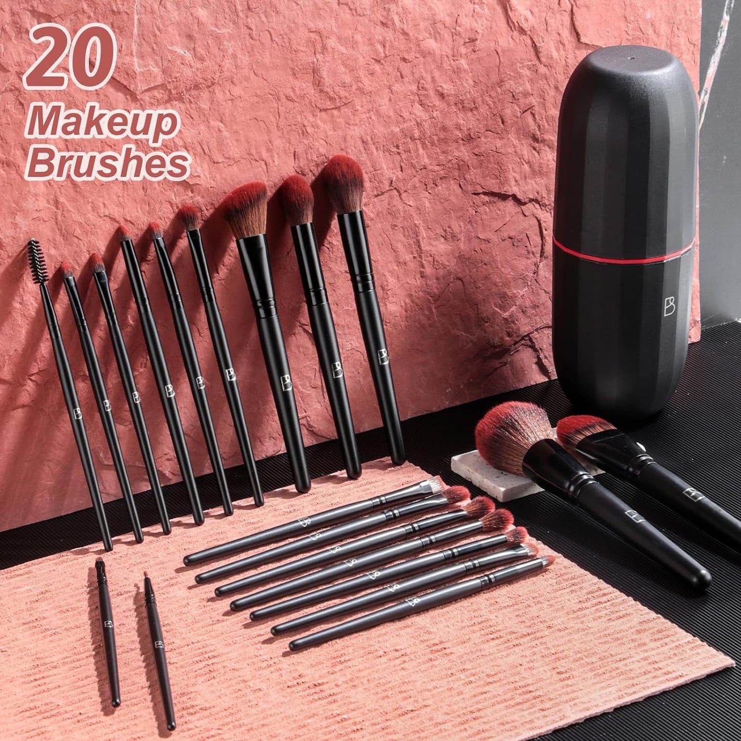 Professional Makeup Brushes Set of 20Pcs